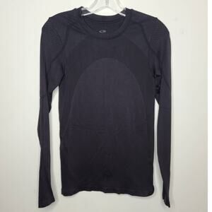 Champion C9 black long sleeve base layer shirt - small